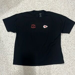 Born X Raised Kansas City Chiefs Black short sleeve tee, 4XL.